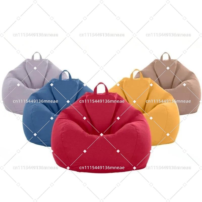Kids Outdoor Bean Bag - Poltrona Sacco Convertibile Viola Morbida e