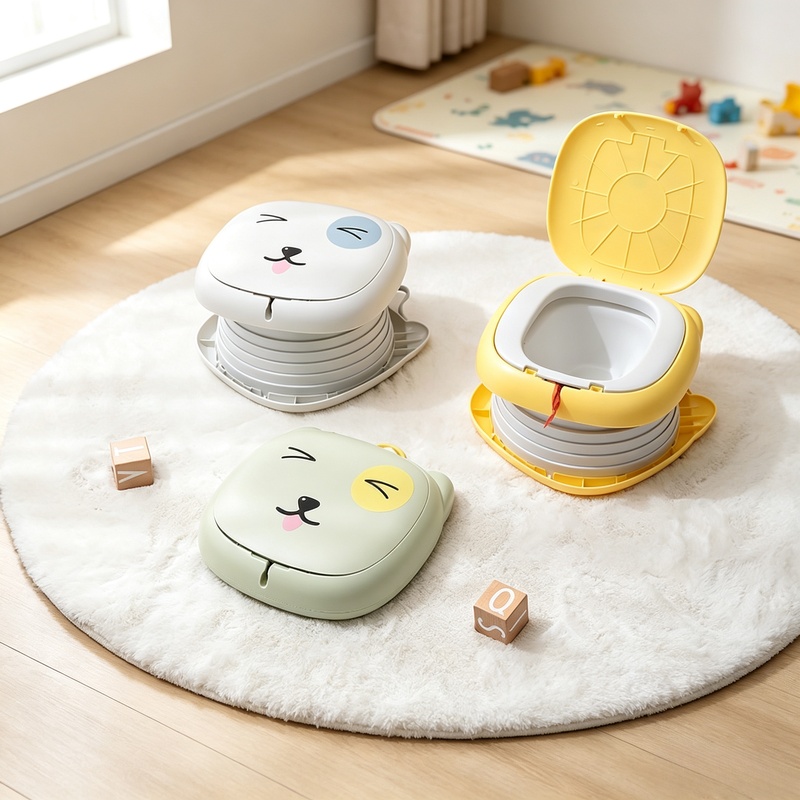 Kids Outdoor Urinal - Vasino Pieghevole per Bambini, Toilette da