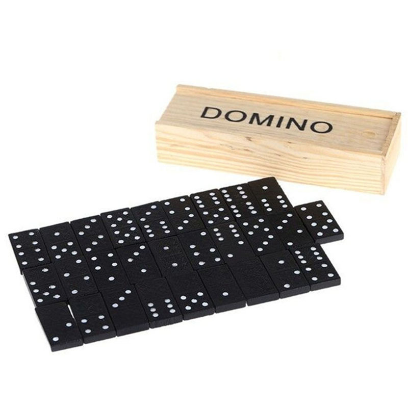 Kids Outdoor Table - Set di 28 Pezzi Domino in