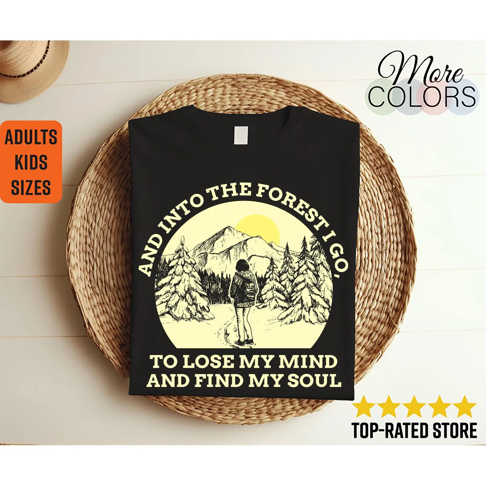 Kids Outdoor Quotes - E nella foresta vado a fare