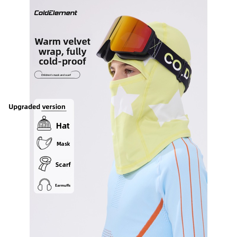 Kids Outdoor Gloves - Maschera da sci per bambini Coldelement