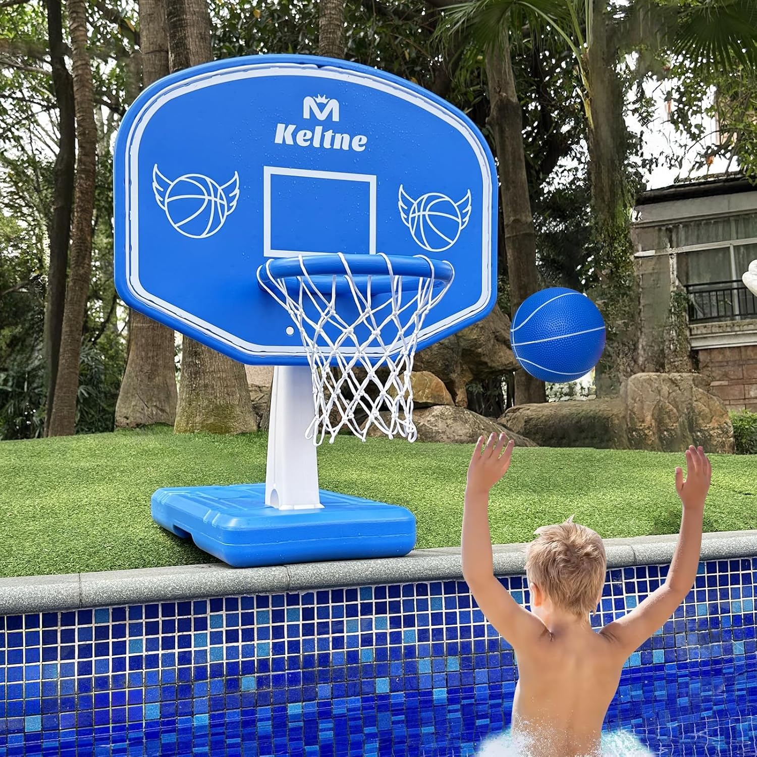 Outdoor Games For Kids - Canestro da basket per piscina di