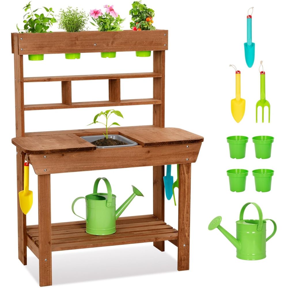 Kids Outdoor Wooden Playset - Cucina di fango per bambini OOOK,