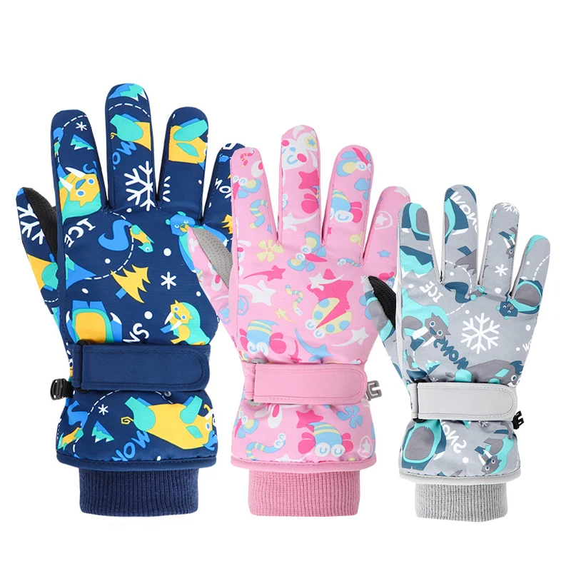 Kids Outdoor Gloves - Guanti da sci invernali per bambini