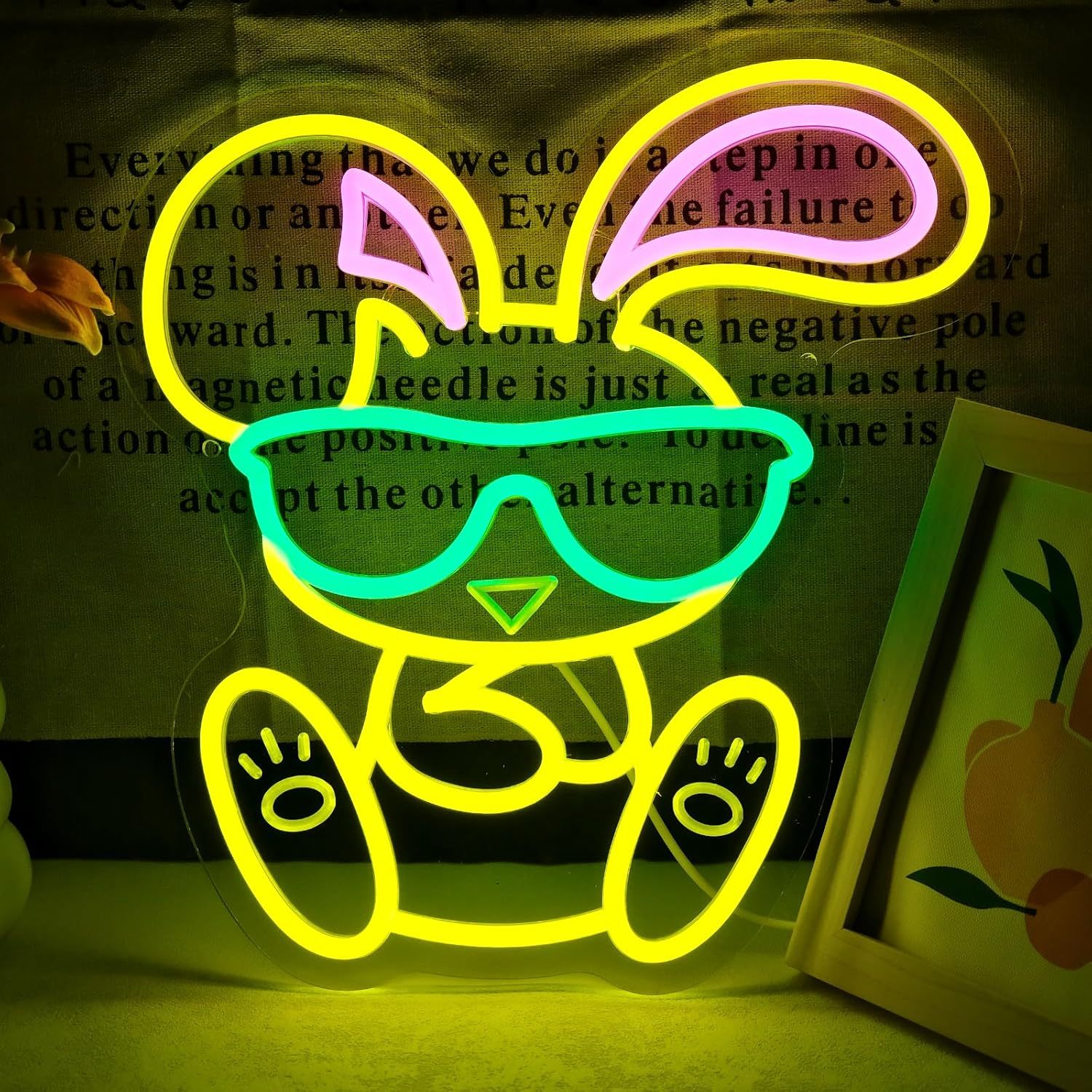 Kids Outdoor Easter Gifts - Insegna al Neon a Forma di