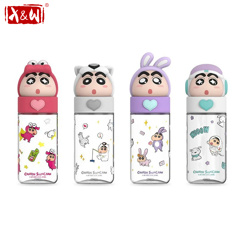 Outdoor Kid Friendly - Borraccia per Bambini X&W Crayon Shin-Chan