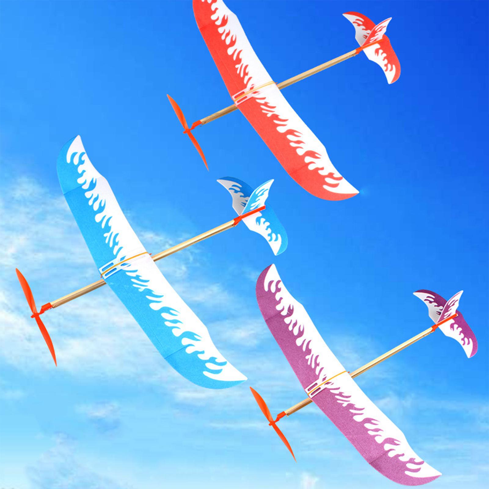 Kids Outdoor Play Equipment - Kit di Aeroplani a Elastico, Aerei