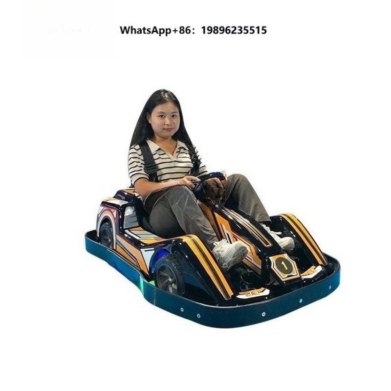 Kids Outdoor Karting - Go-Kart Elettrico da Corsa per Bambini,