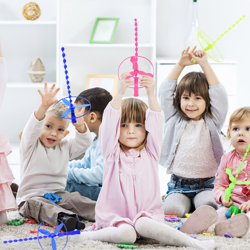 Kids Outdoor Easter Gifts - 10 pezzi/set libellula di bambù colorata