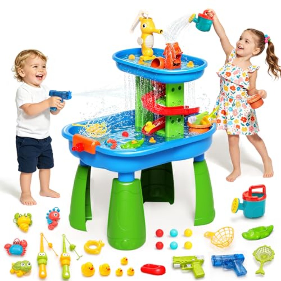 Kids Outdoor Water Play Table - Tavolo acquatico da esterno per bambini