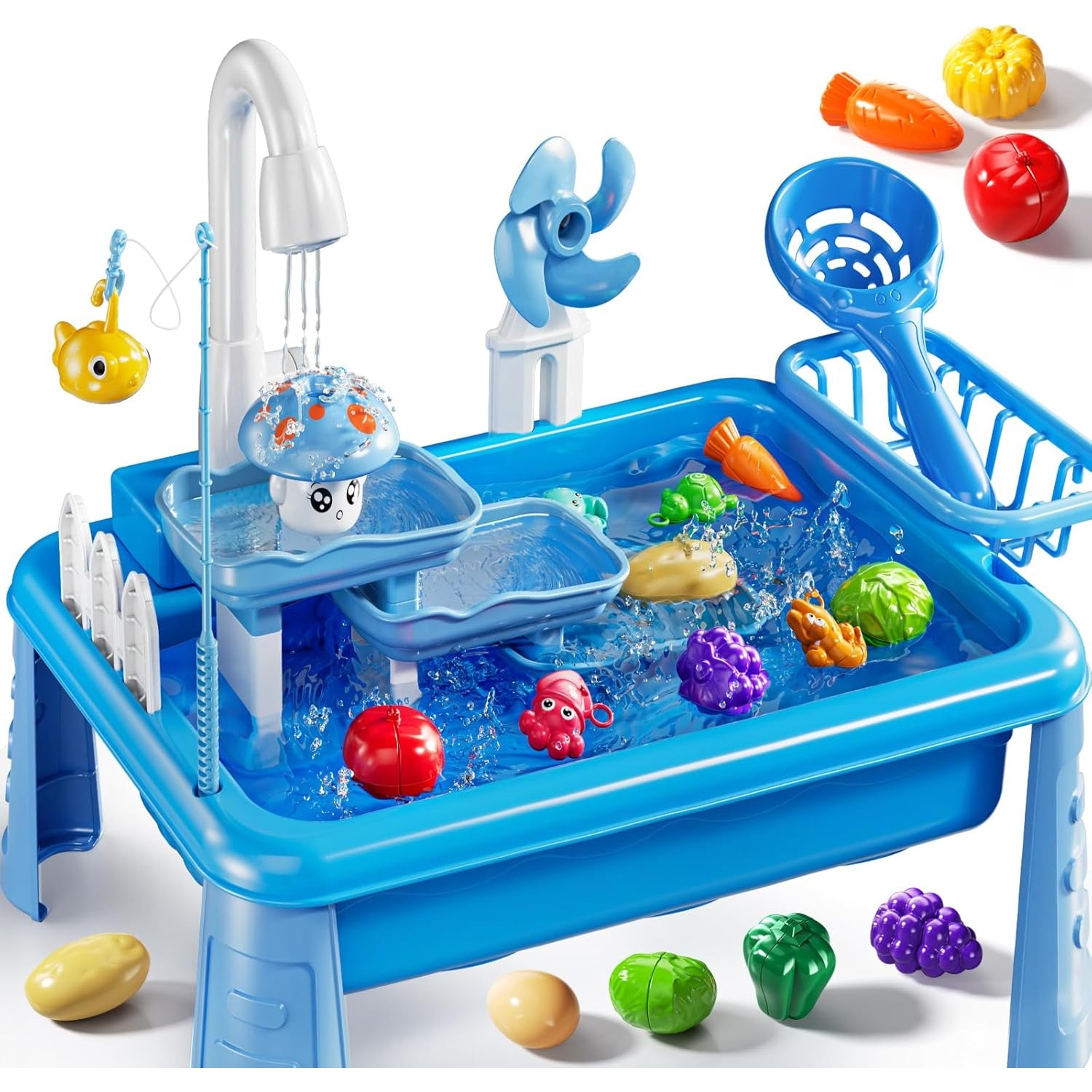 Kids Outdoor Table - Tavolo da Gioco con Acqua per