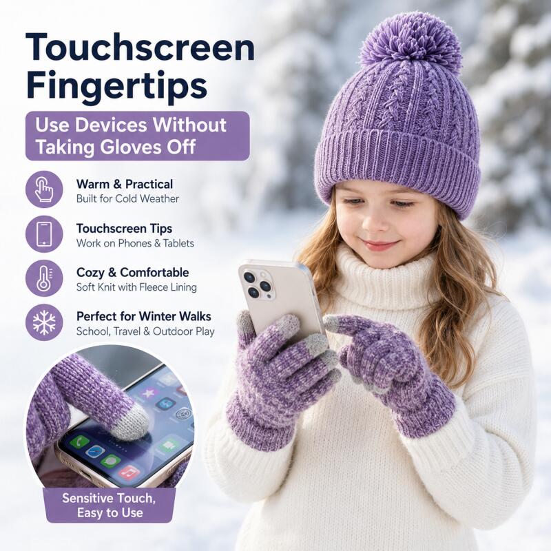Set di cappello invernale in m - Kids Outdoor Gloves recensione e prezzo