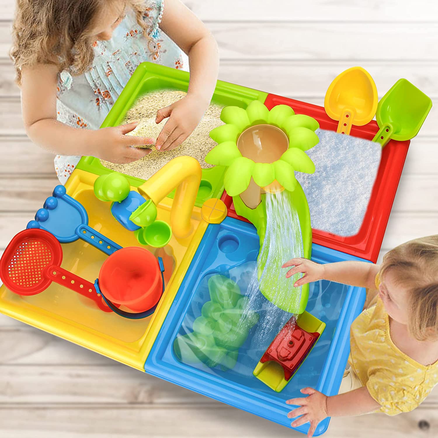 Beach Table Sand Play Toys gio - Kids Outdoor Table recensione e prezzo