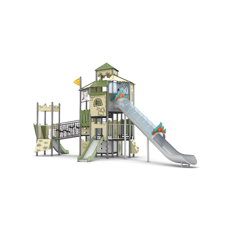 Set da gioco per esterni in le - Kids Outdoor Wooden Playset recensione e prezzo