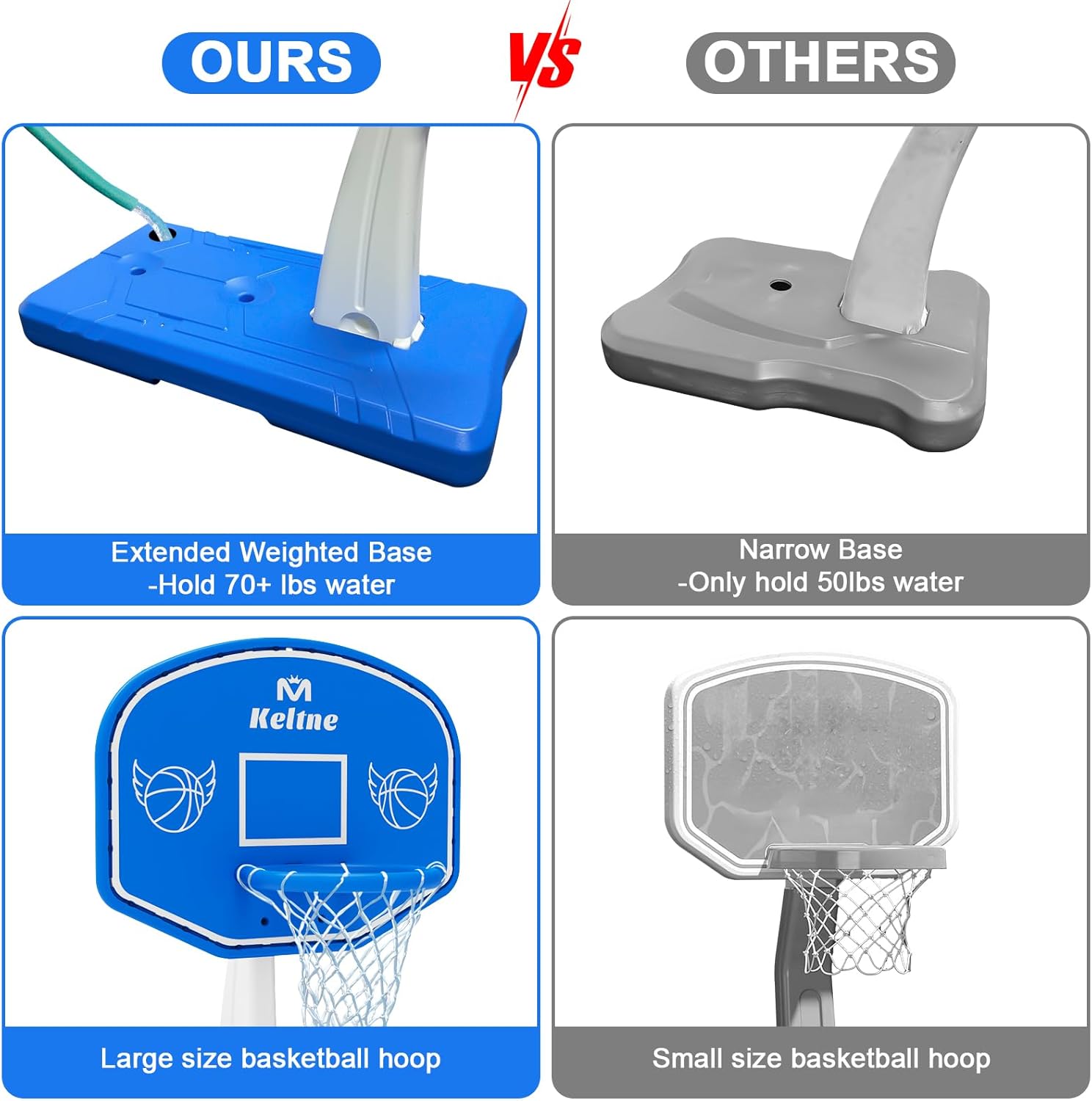 Canestro da basket per piscina - Outdoor Games For Kids recensione e prezzo