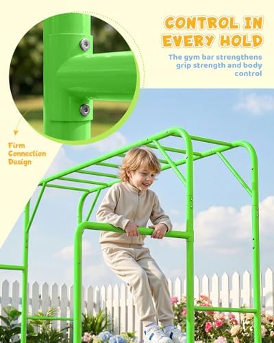 Set di barre da ginnastica per - Kids Outdoor Monkey Bar Set recensione e prezzo