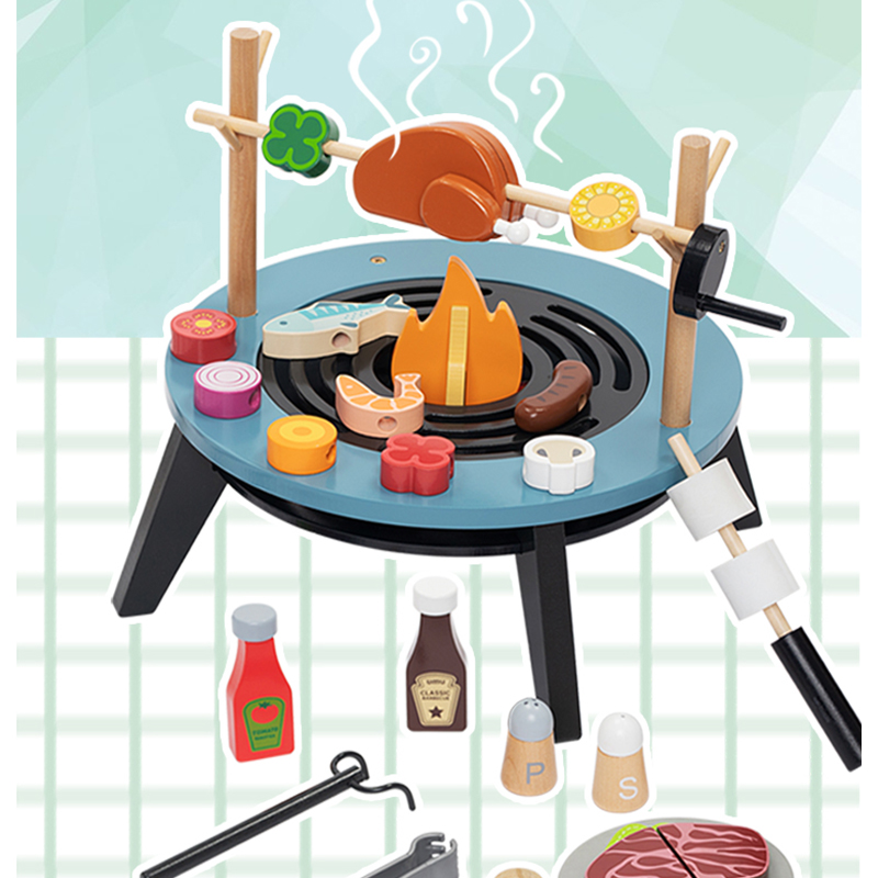 Set da gioco per barbecue in l - Kids Outdoor Wooden Playset recensione e prezzo