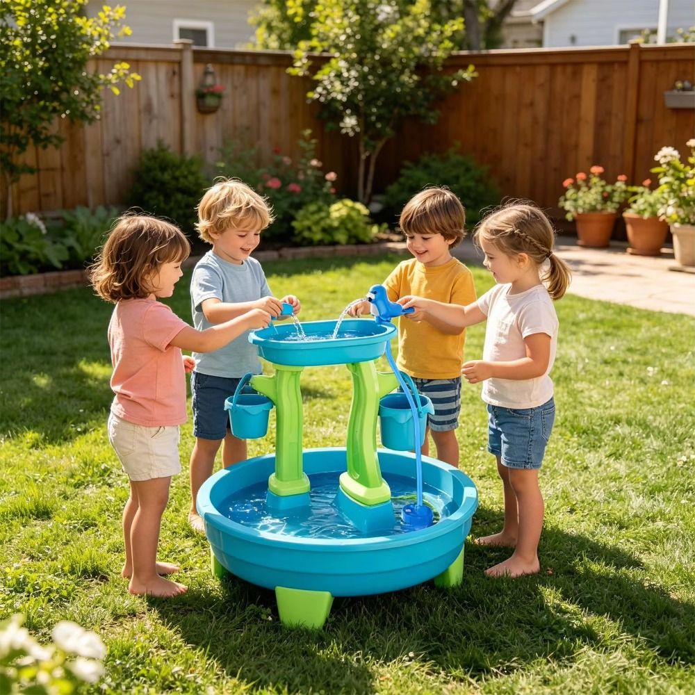 Pompa d'Acqua Portatile Senza  - Kids Outdoor Water Play Table recensione e prezzo