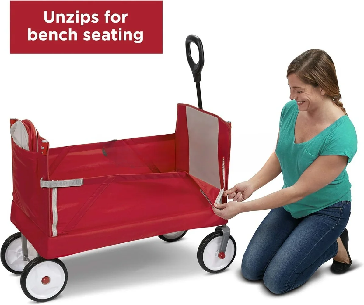 Carro pieghevole EZ 3 in 1, pi - Kids Outdoor Wagon recensione e prezzo