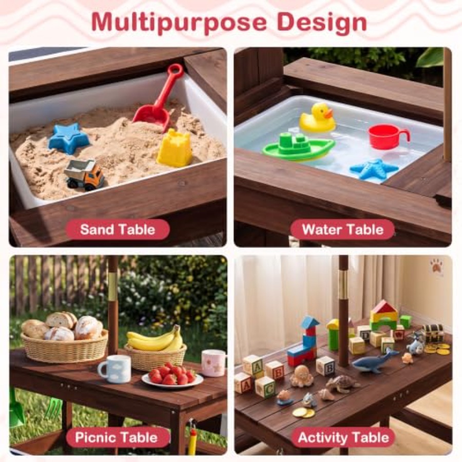 Tavolo da picnic per bambini d - Kids Outdoor Table recensione e prezzo