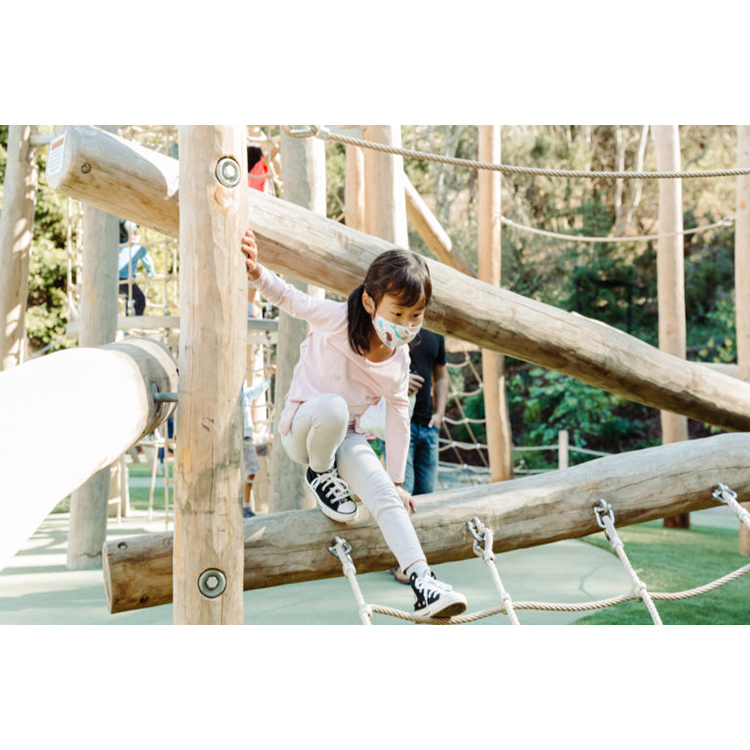 Parco giochi per bambini Set d - Kids Outdoor Wooden Playset recensione e prezzo