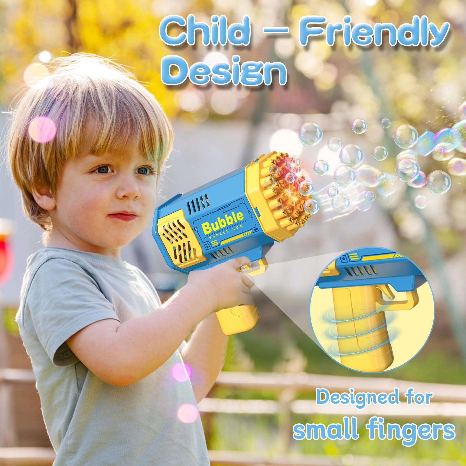 Pistola per Bolle di Sapone a  - Kids Outdoor Easter Gifts recensione e prezzo