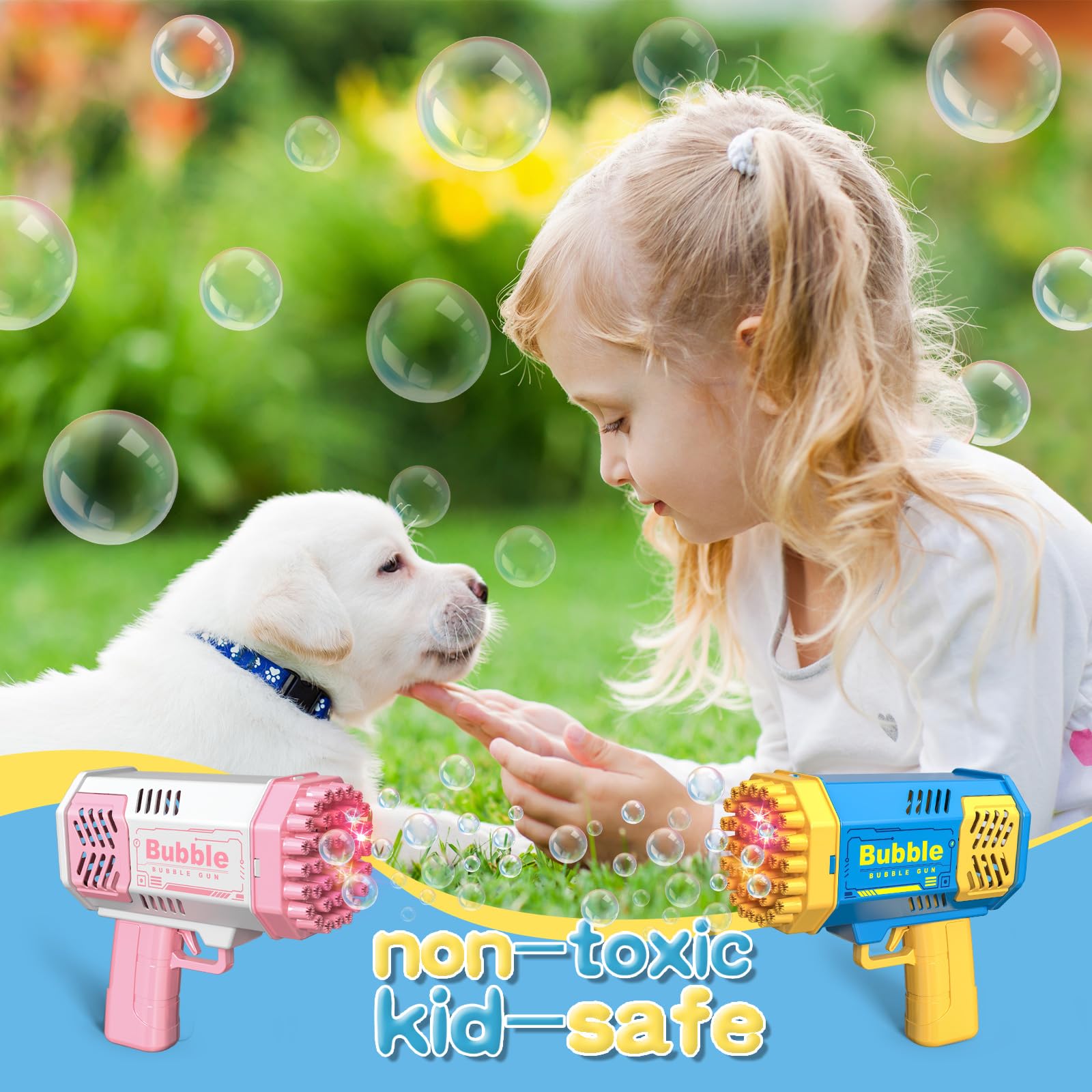 Pistola per Bolle di Sapone a  - Kids Outdoor Easter Gifts recensione e prezzo