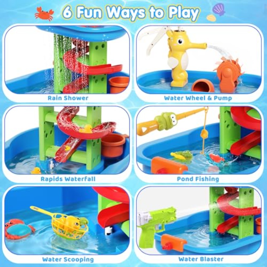 Tavolo acquatico da esterno pe - Kids Outdoor Water Play Table recensione e prezzo