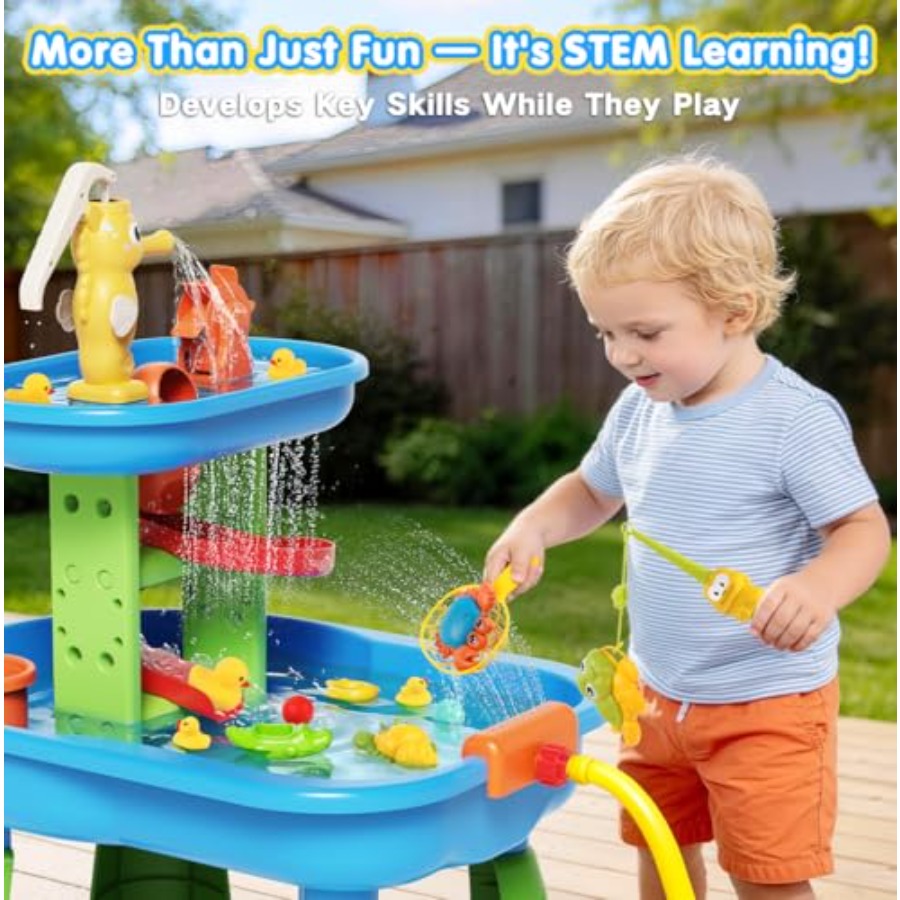 Tavolo acquatico da esterno pe - Kids Outdoor Water Play Table recensione e prezzo