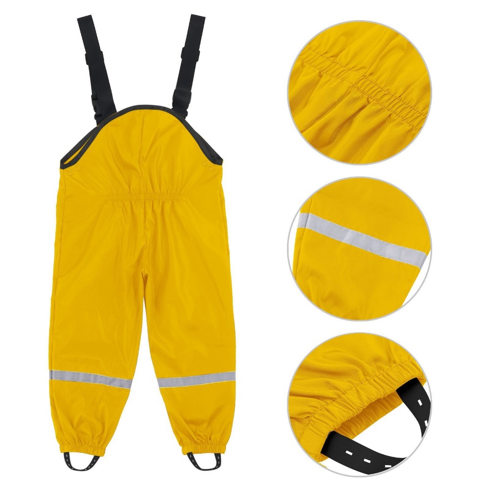 Pantaloni Impermeabili in PU p - Kids Outdoor Overalls recensione e prezzo