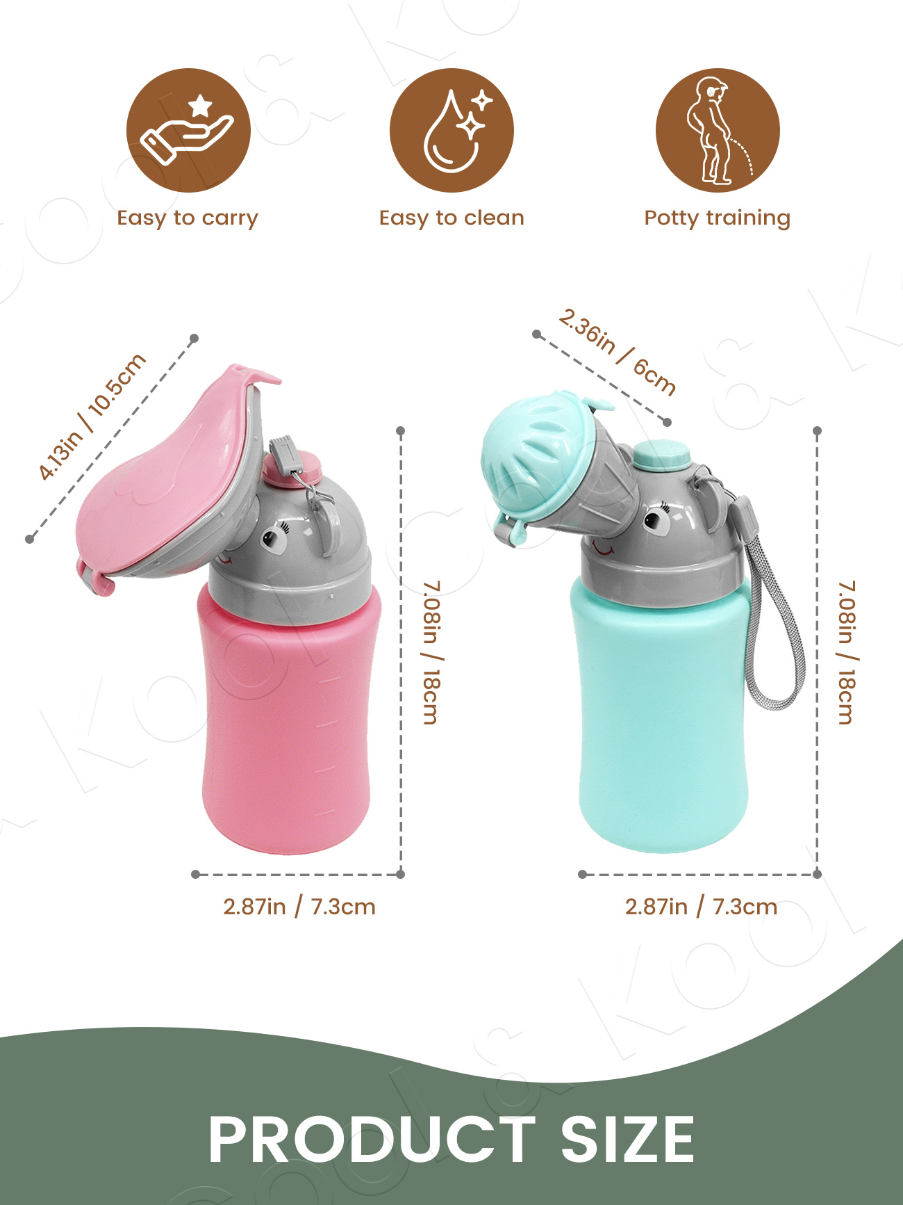 Bottiglia Portatile per Pipì d - Kids Outdoor Urinal recensione e prezzo