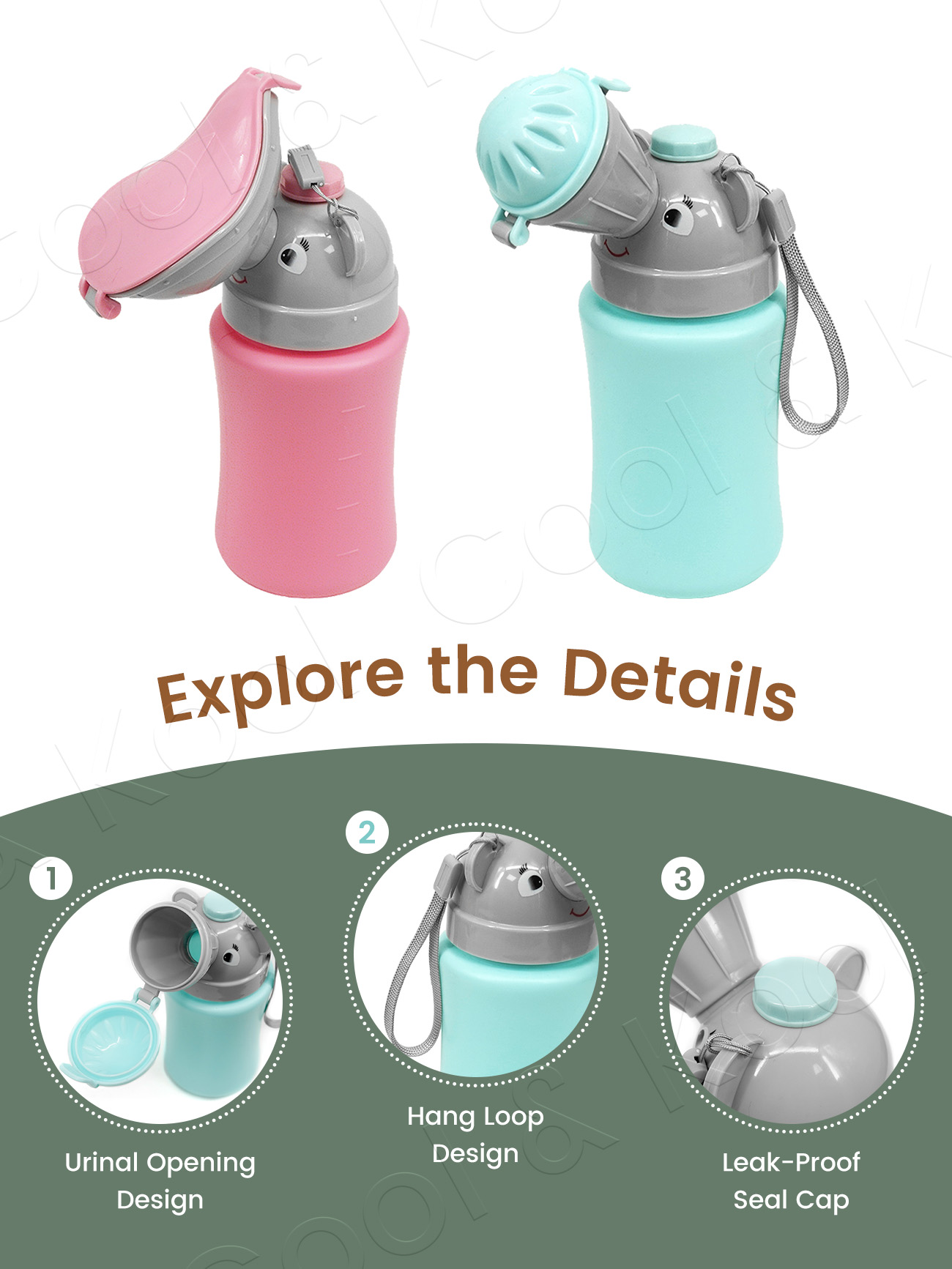 Bottiglia Portatile per Pipì d - Kids Outdoor Urinal recensione e prezzo