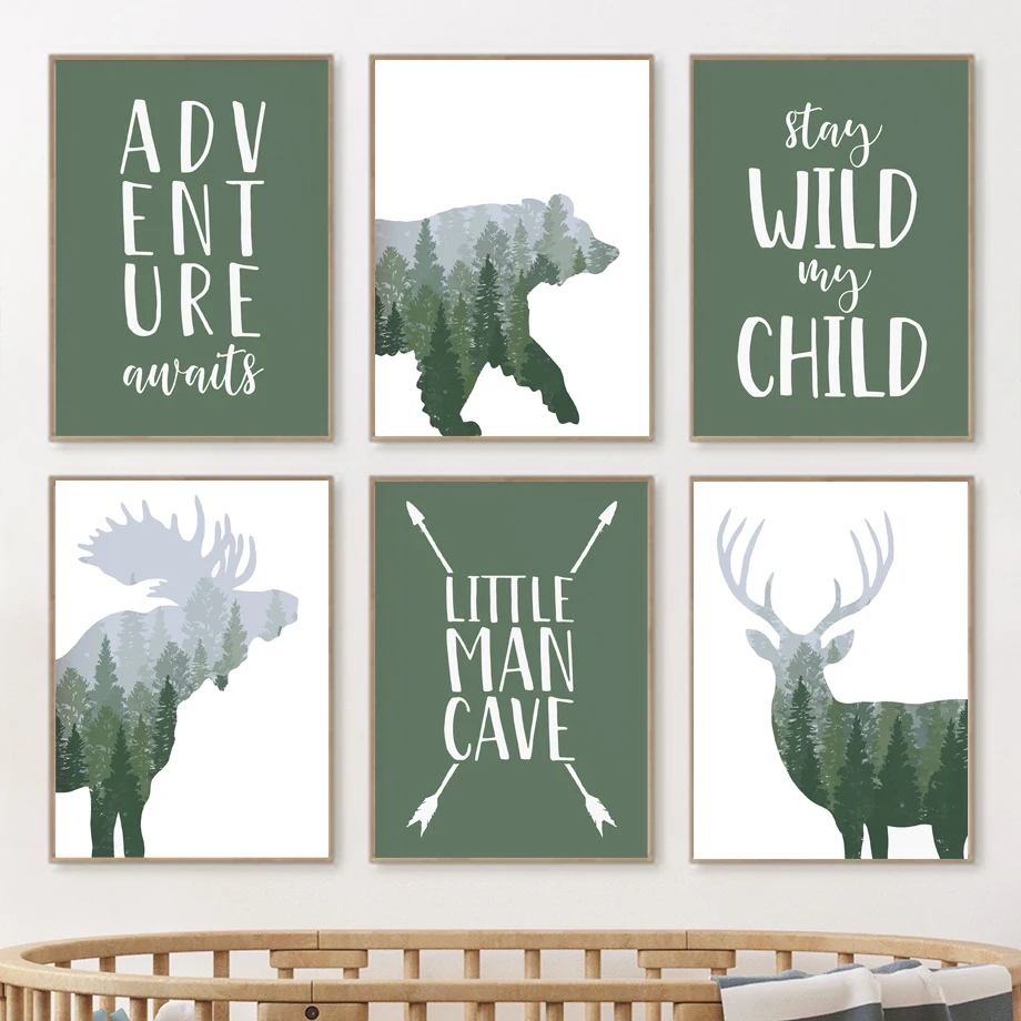 Stampa su tela con citazione d - Kids Outdoor Quotes recensione e prezzo