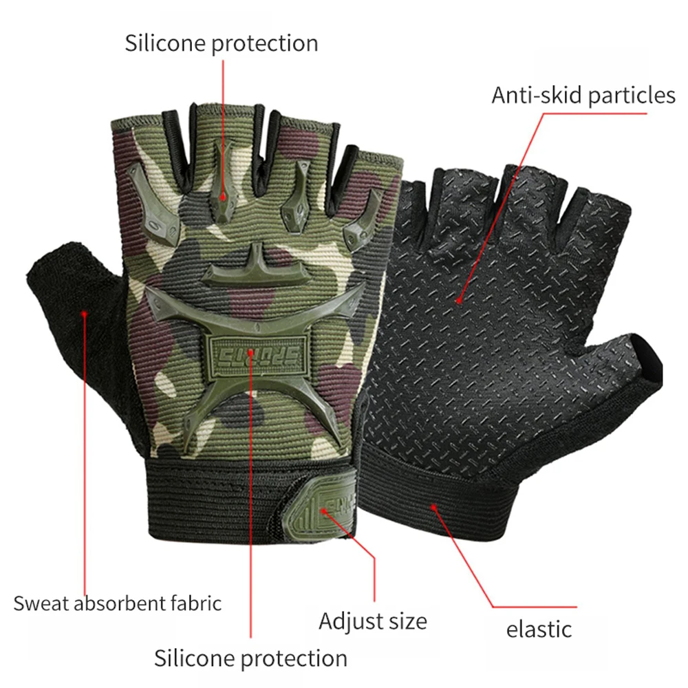 1 paio di guanti tattici senza - Kids Outdoor Gloves recensione e prezzo