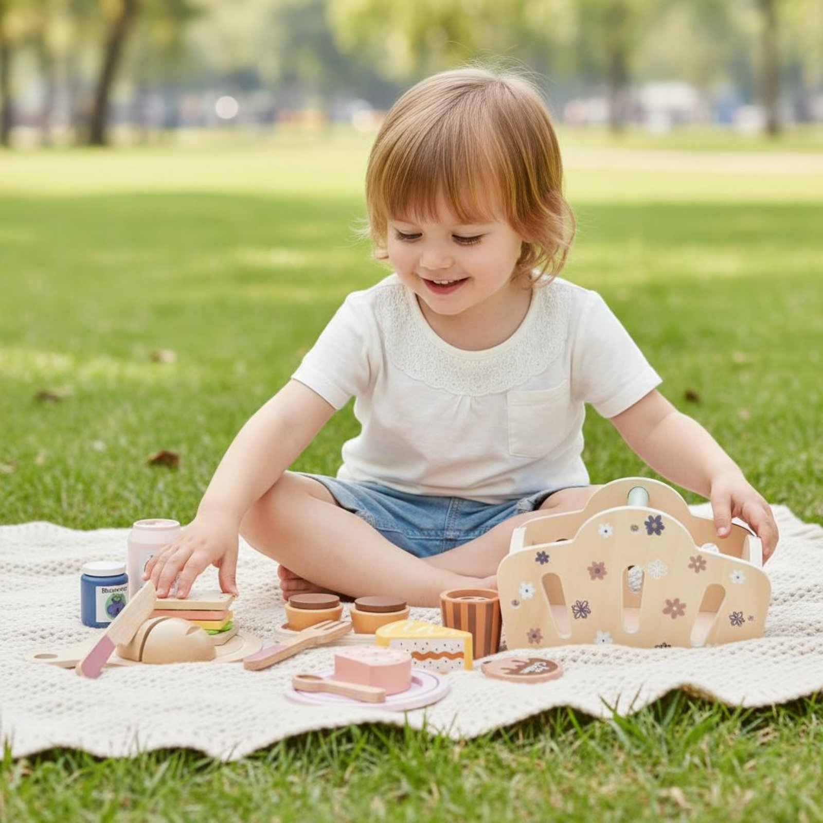 Cesto in Legno per Pasti all'A - Kids Outdoor Wooden Playset recensione e prezzo